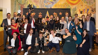 Die Preisträger:innen des Jungunternehmerpreises 2024