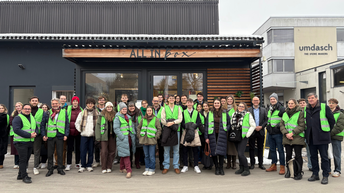 Uni Exkursion zu Holcim Retznei und umdasch Store Makers Leibnitz