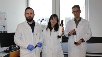 Marc Pignitter, Lena Grabner und András Gregor