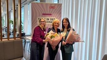 FiW Landesvorsitzenden Mag. (FH) Martina Entner, Isolde Penz und Mag. Isolde Stieg