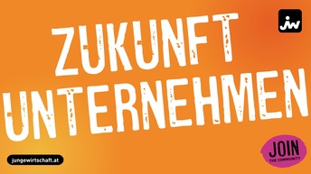 Schriftzug-Sujet: JW Zukunft Unternehmen