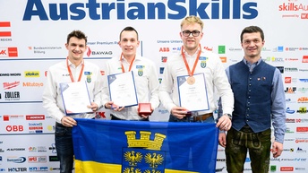 Die Sieger der AustrianSkills 2025 im Beruf Sanitär- und Heizungstechnik