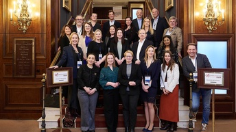 Teilnehmerinnen des Women Wanted Get‑together auf dem BIPAR mid-term meeting 2026 in Wien  