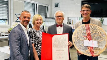 Ehrendiplom für Catering Schwarz