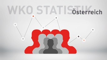 LOGO WKÖ Abteilung für Statistik mit Symbolbild Mitgliederstatistik
