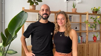 Martina Burtscher mit Carlos Jonay Suárez