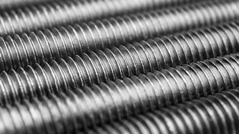 Nahaufnahme von Schrauben