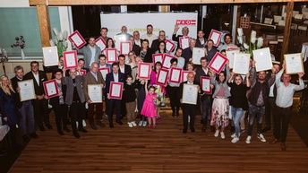 Mitgliederehrung in der Lavanttalarena. 