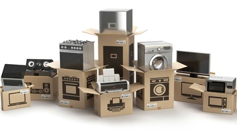 verschiedene Elektrogeräte 