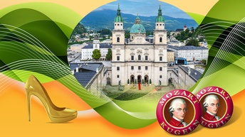 Schloss Belvedere, ein goldener Schuh, Mozartkugeln