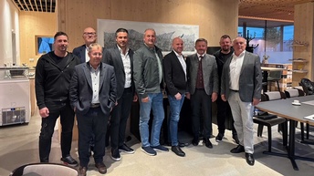 Teilnehmer des Treffes von Bundesinnungsmeister Anton Berger mit Funktionären aus dem Burgenland