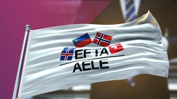 Flagge der EFTA/AELE