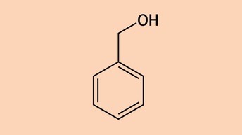 Chemisches Strukturelement von Benzylalkohol