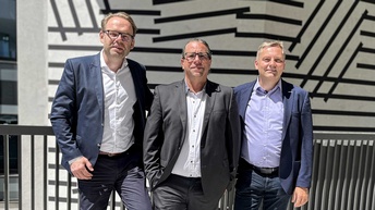 Günther Kober, Christian Bräuer und Stephan Preishuber