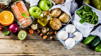 Essen, Food, frisches Obst und Gemüse