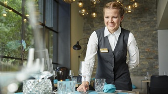 Service, Frau, Kellnerin