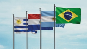 Flaggen der Mercosur-Länder