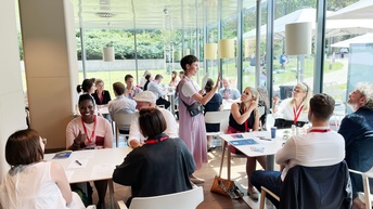 Teilnehmende beim Exporttag 2024 in der Wirtschaftskammer Österreich