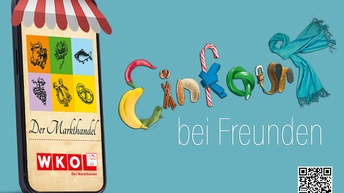 Bild Handy Märkteverzeichnis APP mit QR Code