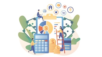 Grafik zum Budget Management