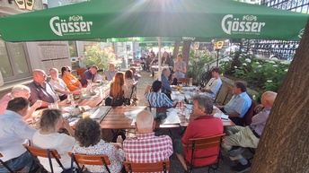 Ottakringer Wirtschaftsstammtisch zum Thema Firmenübergabe