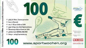 Logo Aktion 100 Euro Schulsportwochen