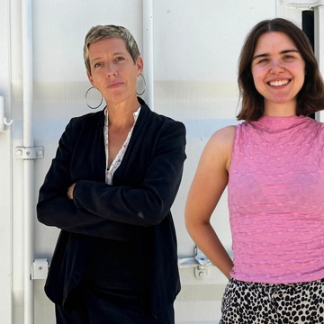 Clôd Baumgartner und Anna Kelme