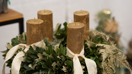 Goldene Akzente sind auch in dieser Adventssaison voll im Trend. 