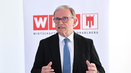 im Bild: Karlheinz Kopf, Präsident der Wirtschaftskammer Vorarlberg