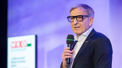 Josef Herk bei seiner Rede