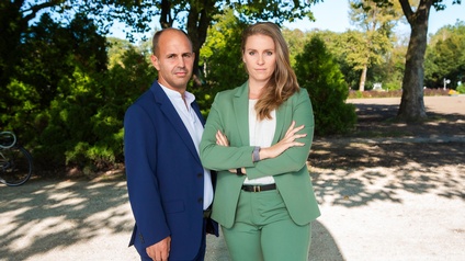 Martin Figge und Nika Basic - Junge Wirtschaft Kärnten