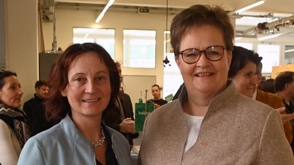 Bildungsdirektorin Penz und WK-Vizepräsidentin Legner