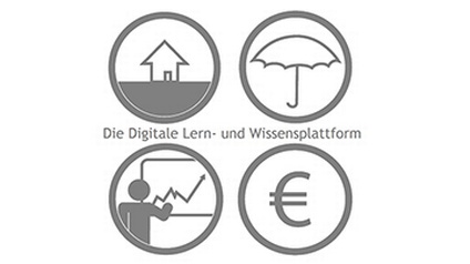 Logo der digitalen Lern- und Wissensplattform des Fachverbands Finanzdienstleister