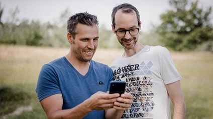 Die Gründer von m.o.r.e. technology, Andreas Schober (l.) und Ulrich Endlich (r.), suchen mittels Crowd-Kampagne Investoren für ihre weitere Expansion.