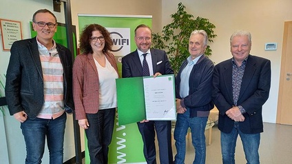 Vier-Hauben-Koch Hubert Wallner bei der WIFI-DIplom-Küchenmeister Verleihung