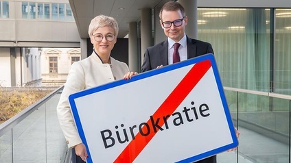 Doris Hummer und Mathis Fister