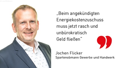 Spartenobmann Jochen Flicker