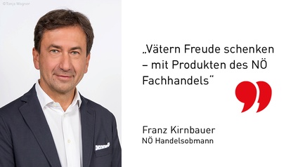 NÖ Handelsobmann Franz Kirnbauer
