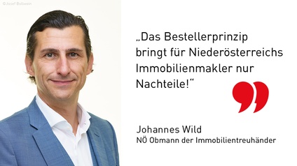 Johannes Wild, NÖ Obmann der Immobilientreuhänder