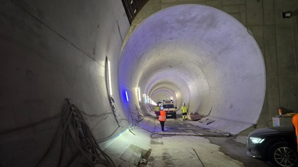Blick in den Tunnel