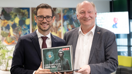 Landesrat Sebastian Schuschnig und UBIT-Fachgruppenobmann Martin Zandonella