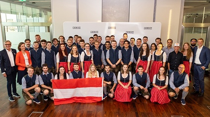 Team Austria für EuroSkills 2023