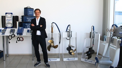 Aquamot-Geschäftsführer Georg Schmidinger.