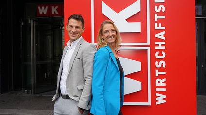 Gabriele Tischler übergibt die Führung der WKS-Stabstelle Bildung an Lukas Mang
