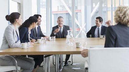 Teamwork; Besprechung; Business; 