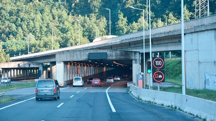 Einfahrt Nordportal Plabutschtunnel