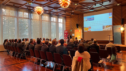 Die Junge Wirtschaft Reutte beim Wirtschaftsbrunch