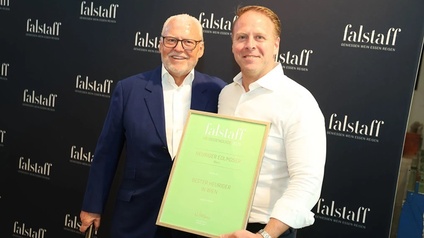 Wien-Gewinner Michael Edlmoser und Falstaff-Herausgeber Wolfgang Rosam