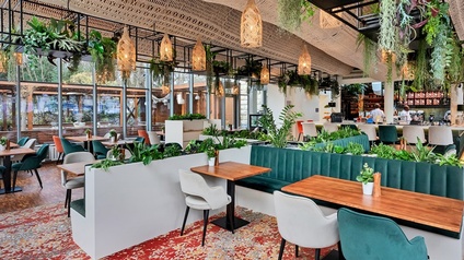 Park Cafe Mauer - Innenansicht