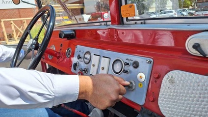 Armarturenbrett Oldtimer Verkehrsbetriebe Gschwindl